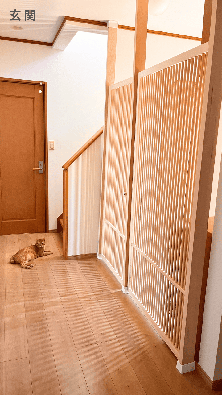 にゃんがーど設置例（スマホ）