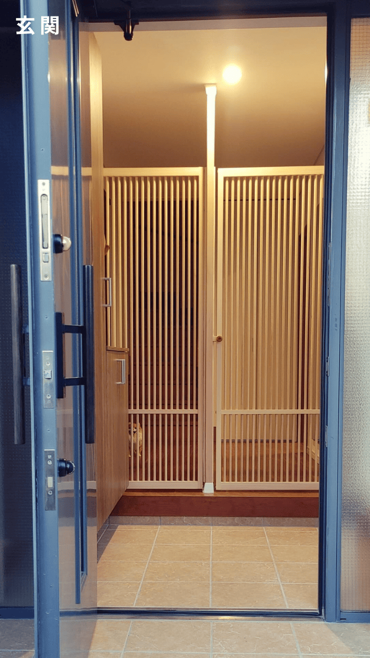 にゃんがーど設置例（スマホ）